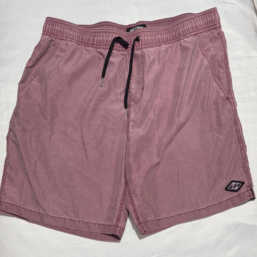 Billabong Men's Mauve Elastic Waist Swim Shorts
